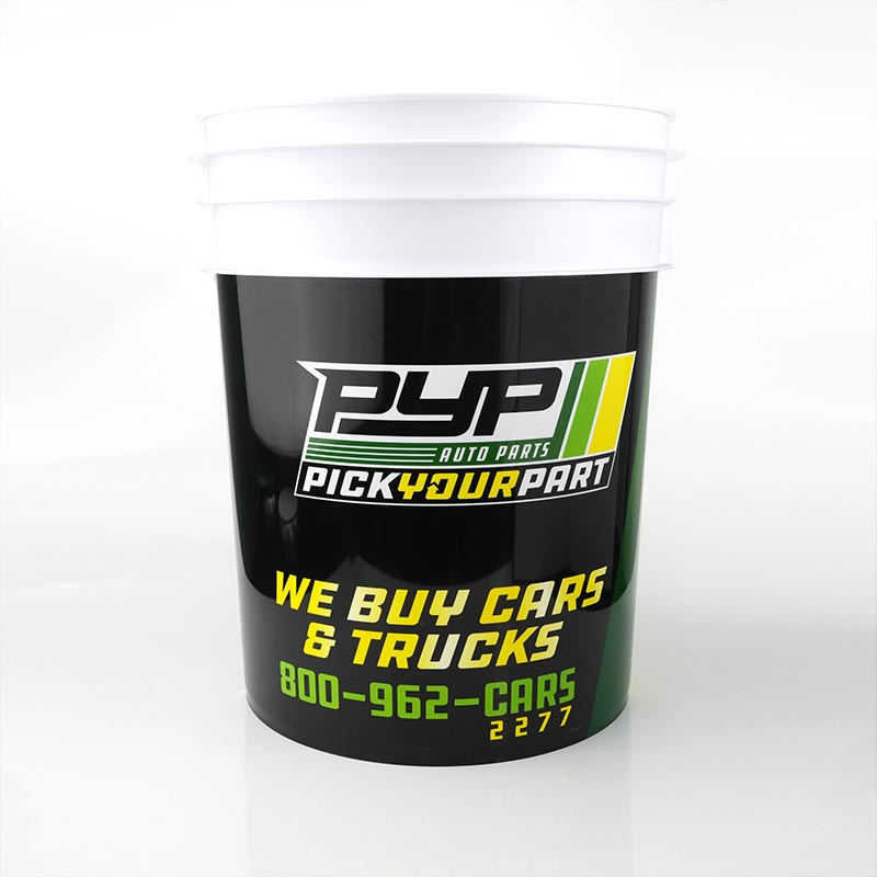 金型ラベルでのカスタムプラスチックペイントバケット射出成形の受け入れ