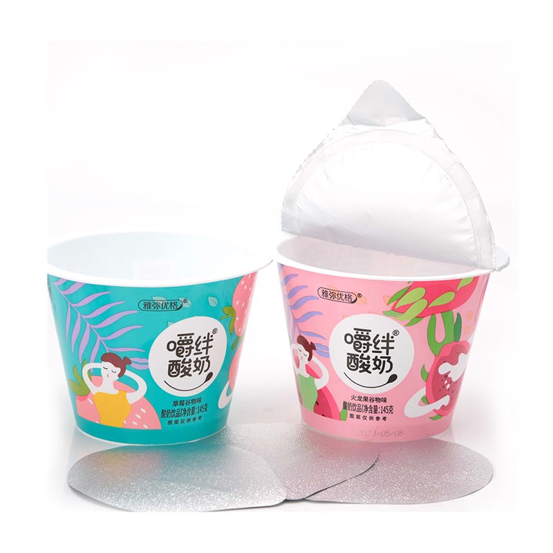 ヨーグルト容器用アルミ箔シールフィルム