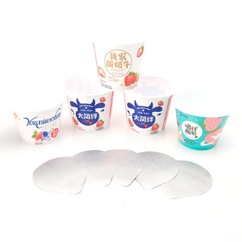 ヨーグルトカップ用アルミ箔シールフィルム