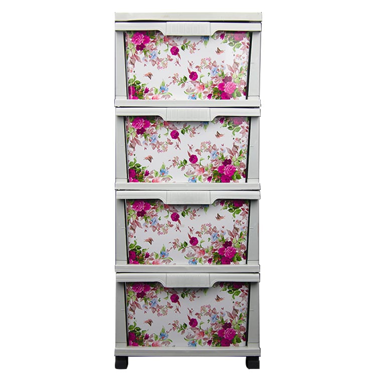 引き出しオーガナイザー 射出成形インモールドラベル