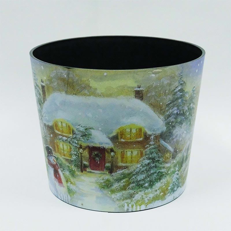 プラスチックポット射出成形金型ラベル